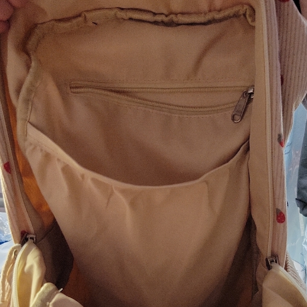 Strawberry Patterned Backpack With Matching Lunch… - image 13